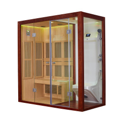 Инфракрасная сауна Mexda WS-1600SR красный кедр 2000*1000*2100